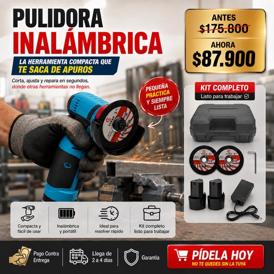 Pulidora Inalámbrica
