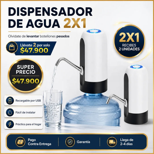 Dispensador de Agua 2x1